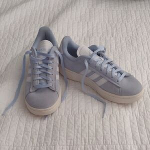 Lt. Blue Suede Adidas